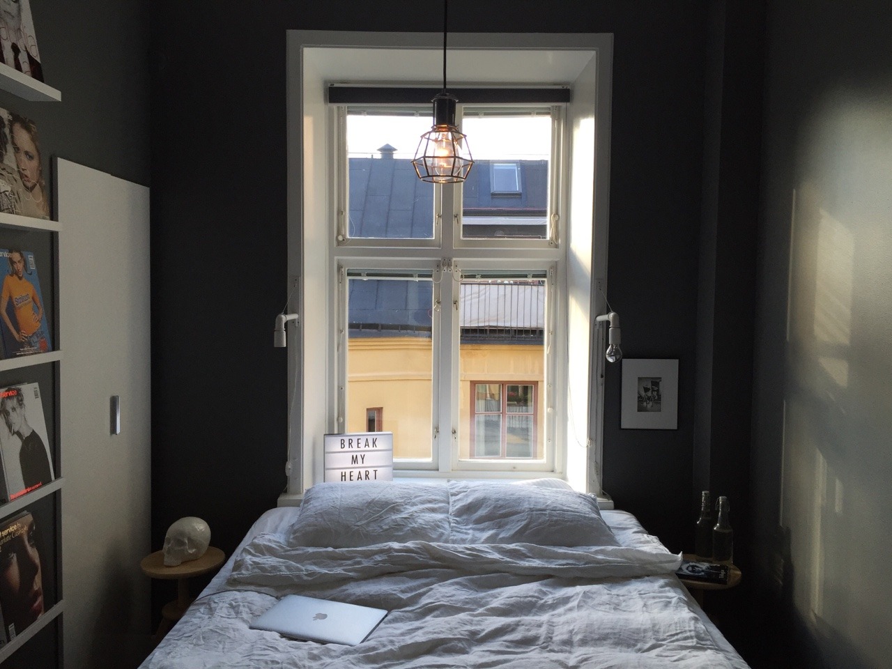 patric öhlund lakása skandináv lakberendezés svéd lakás skandináv enteriőr hálószoba