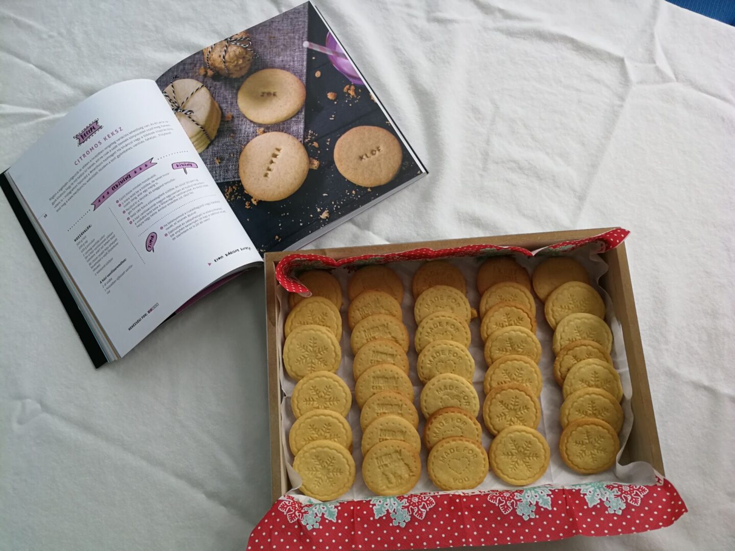 citromos keksz recept Csorba Anita Ízemlékek könyve